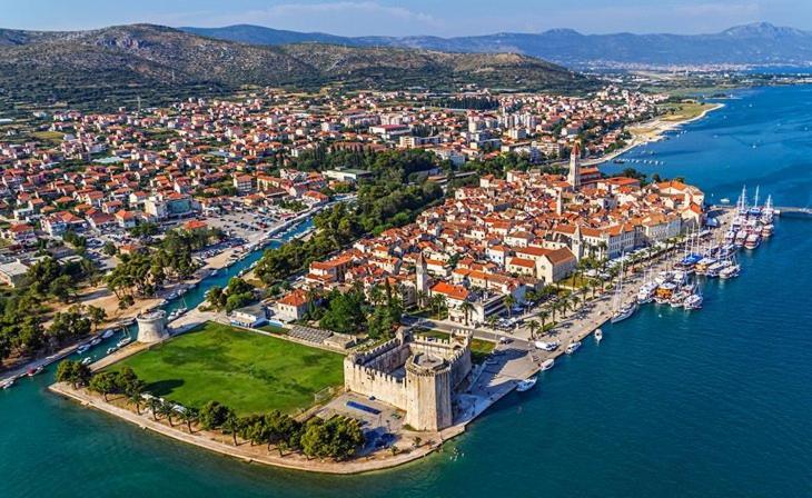 Apartament Orange Tree Garden Trogir Zewnętrze zdjęcie